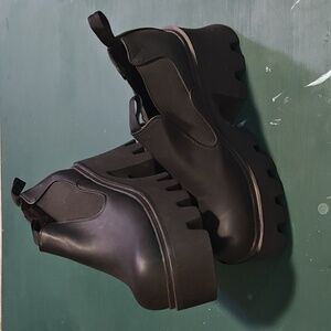 Moda Black Ankle Boots